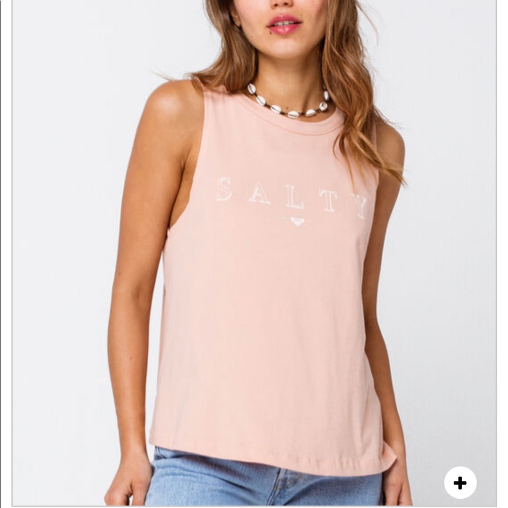 Womens salty roxy tank